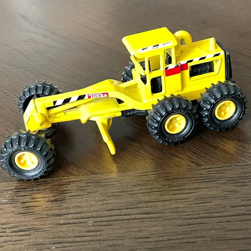 Maisto Tonka Road Crew Construction Equipment Lot Grader Forklift Roller FLAW